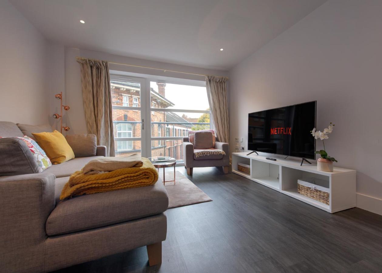 Gorgeous Spacious 2 Bed 2 Bath Apartment Leicester Bagian luar foto
